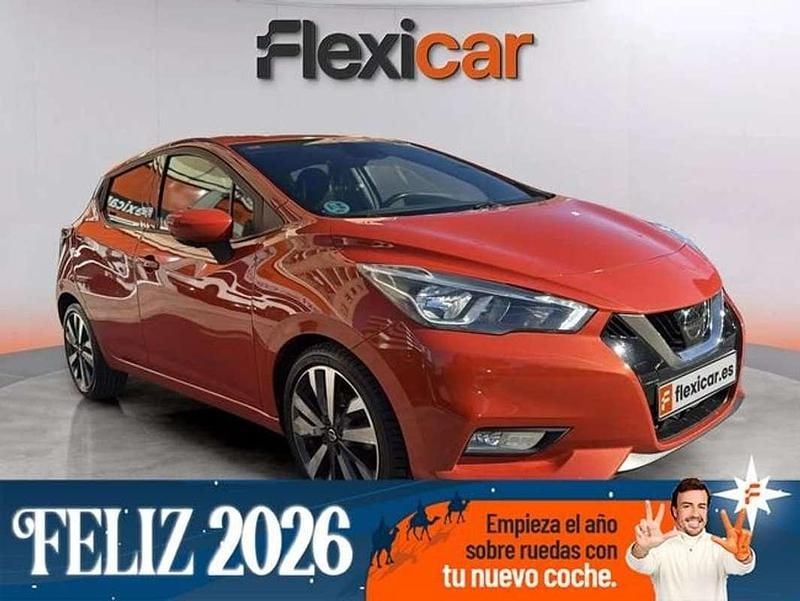Naranja Usado 2017 Nissan Micra Tekna Utilitario | 8490 € (Precio justo) - Imagen 1/4