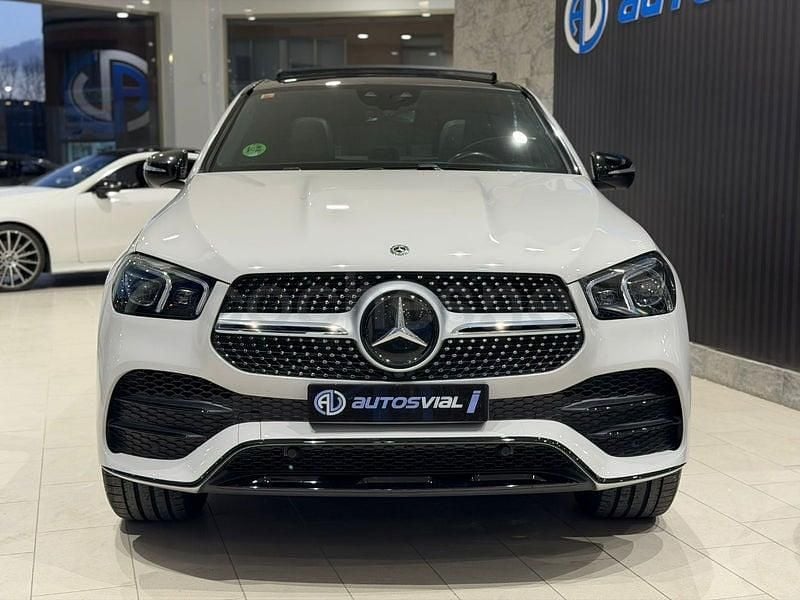 Usado Mercedes GLE400 330 CV (242 kW) 2021 Gris / plata Coupe