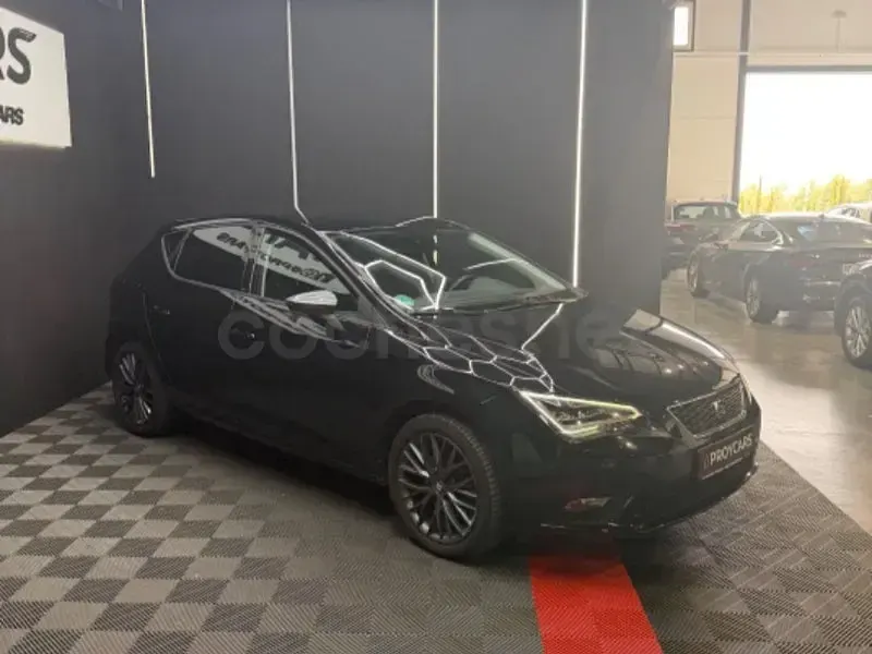 Usado Seat Leon CONNECT 150 CV (110 kW) 2016 Negro Berlina
