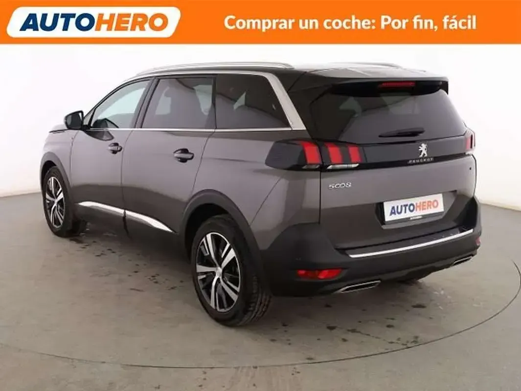 Usado Peugeot 5008 GT-line 131 CV (96 kW) 2018 Gris SUV