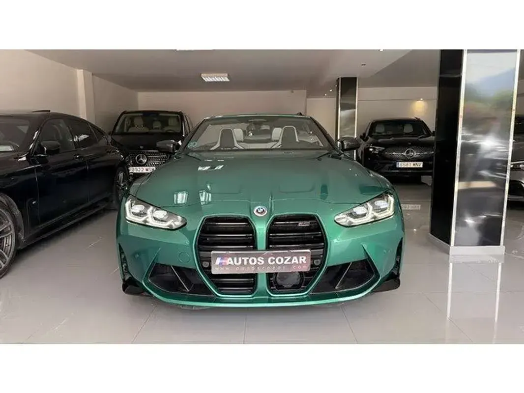 Usado BMW M4 Cabriolet Competition Edition 510 CV (375 kW) 2021 Verde Descapotable