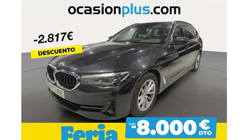 Gris Usado 2022 BMW 520 Luxury Line Familiar | 28.173 € (Buen precio) - Imagen 1/4
