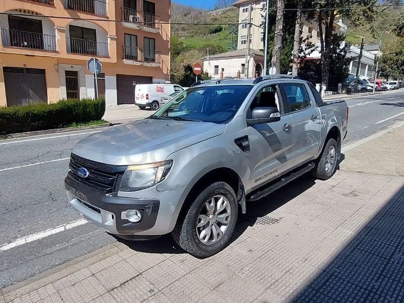 Usado Ford Ranger Wildtrack 200 CV (147 kW) 2015 Gris / plata Pickup/Camioneta