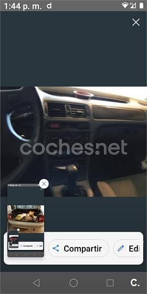 Usado Rover 600 115 CV (84 kW) 1998 Gris / plata Berlina