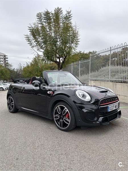 Negro Usado 2017 Mini John Cooper Works Cabriolet Descapotable | 23.900 € (Precio justo) - Imagen 1/4