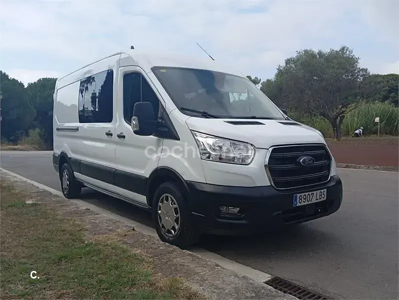 Usado Ford Transit 155 CV (114 kW) 2014 Blanco Van