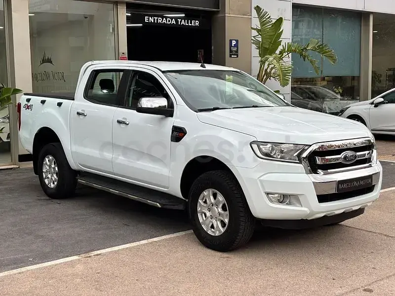 Usado Ford Ranger XLT 160 CV (117 kW) 2017 Blanco Pickup/Camioneta