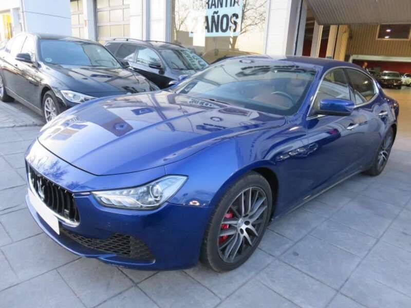 Usado Maserati Ghibli 275 CV (202 kW) 2015 Azul Coupe