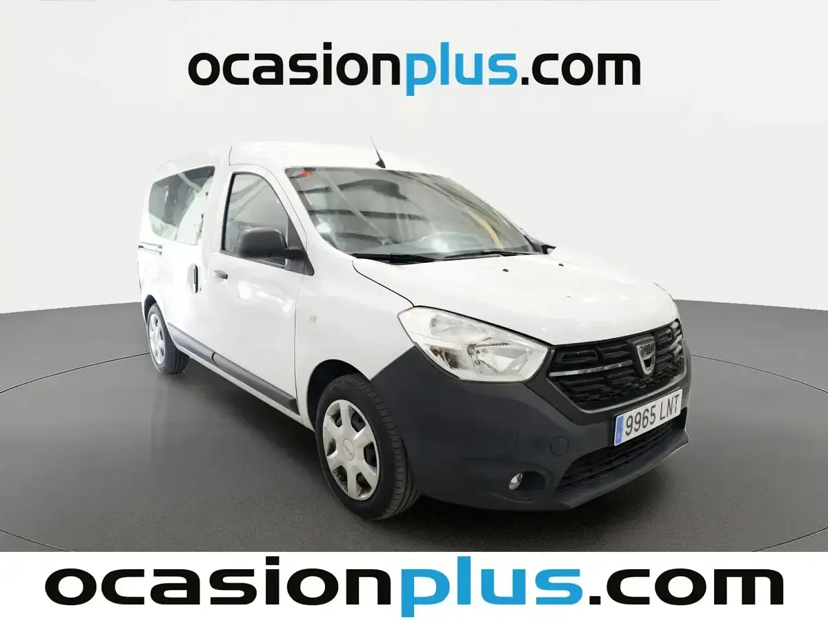Usado Dacia Dokker Essentiel 109 CV (80 kW) 2021 Blanco Monovolumen