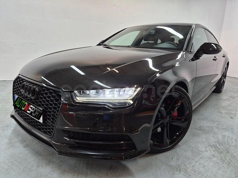 Usado Audi A7 Sportback S-Line 272 CV (200 kW) 2016 Negro Utilitario