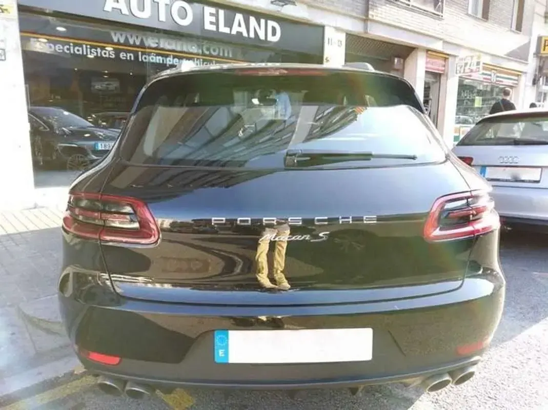 Usado Porsche Macan S Diesel 258 CV (189 kW) 2015 Negro SUV
