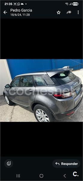 Usado Land Rover Range Rover evoque SE Dynamic 150 CV (110 kW) 2017 Gris / plata SUV