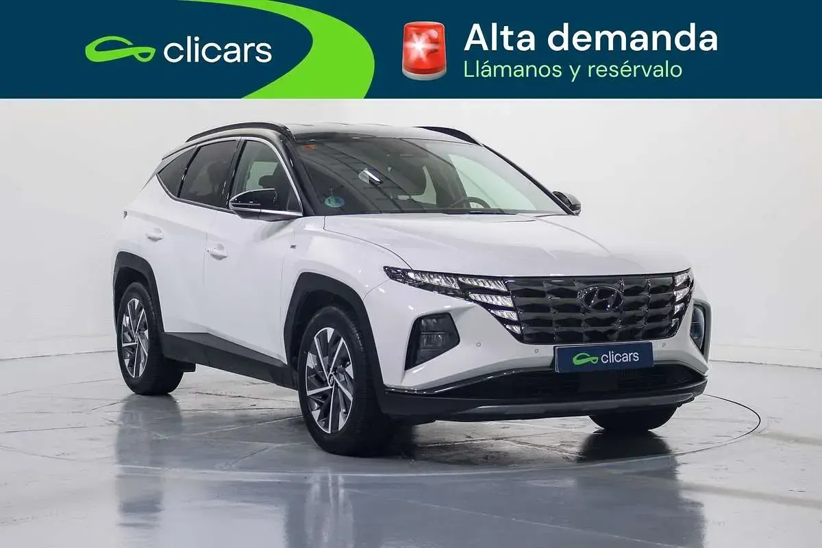 Usado Hyundai Tucson 150 CV (110 kW) 2021 Blanco SUV