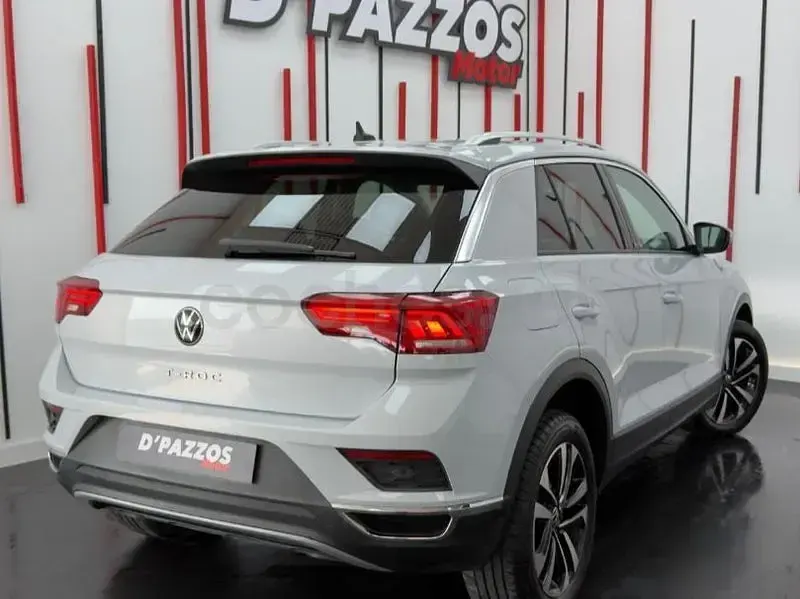 Usado VW T-Roc 110 CV (80 kW) 2022 Blanco SUV