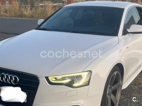 Usado Audi A5 Sportback 177 CV (130 kW) 2013 Blanco Utilitario