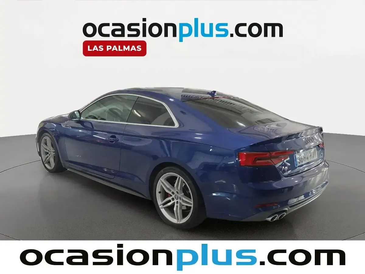 Usado Audi A5 S-Line 190 CV (139 kW) 2018 Azul Coupe