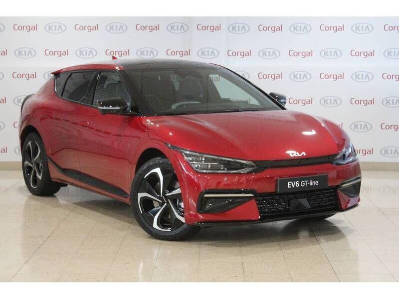 Rojo Usado 2023 Kia EV6 GT-Line SUV | 48.700 € (Caro) - Imagen 1/4