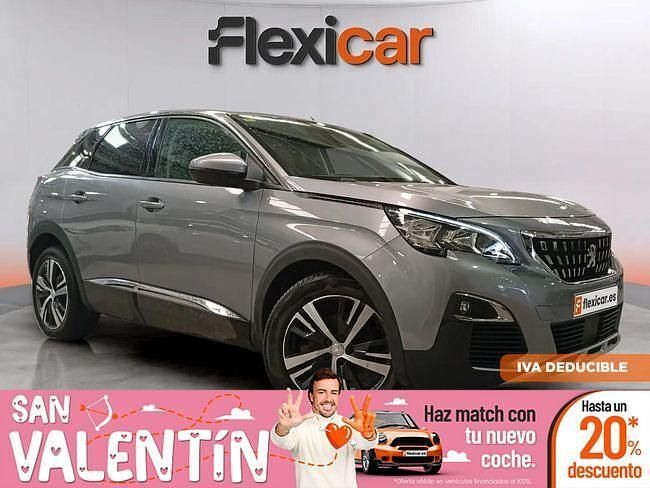 Usado Peugeot 3008 Allure 130 CV (95 kW) 2019 Gris / plata SUV