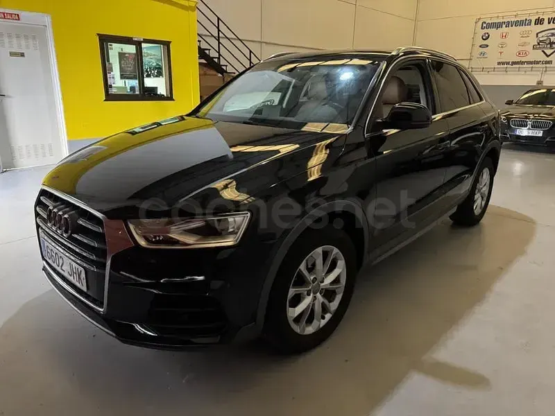 Usado Audi Q3 150 CV (110 kW) 2016 Negro SUV