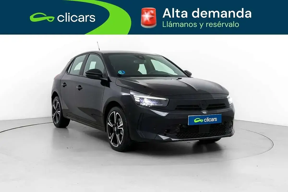 Usado Opel Corsa S 101 CV (74 kW) 2025 Negro Utilitario
