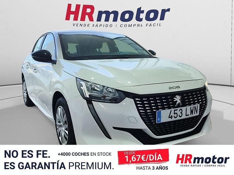 Usado Peugeot 208 Active 75 CV (55 kW) 2022 Blanco Utilitario
