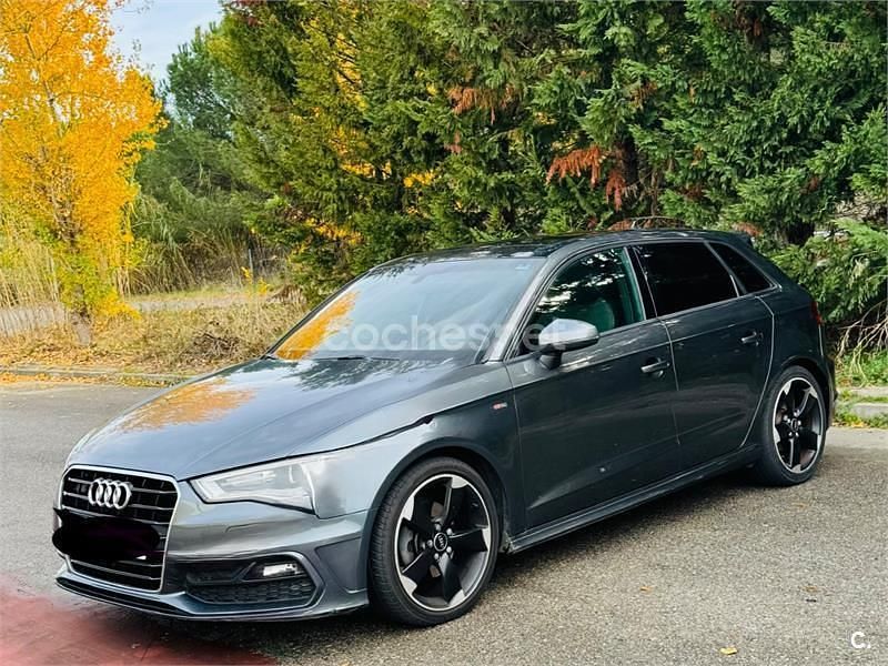 Używany Audi A3 S-Line 150 KM (110 kW) 2016 Szary Sedan/Limuzyna