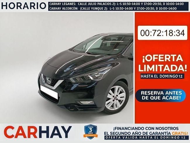 Usado Nissan Micra N-Connecta 101 CV (74 kW) 2020 Negro Utilitario