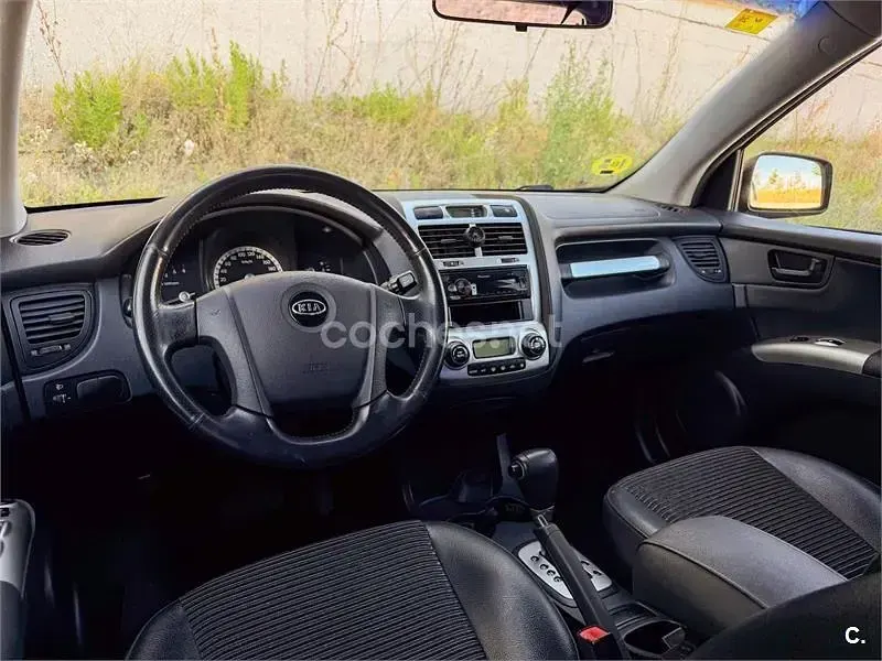 Usado Kia Sportage 140 CV (102 kW) 2008 Negro SUV