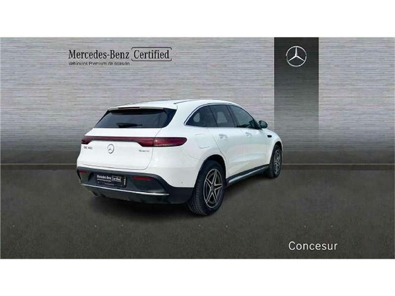 Usado Mercedes EQC400 300 kW (408 CV) 2020 Blanco SUV