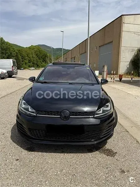 Usado VW Golf VII GTD 184 CV (135 kW) 2016 Negro Berlina