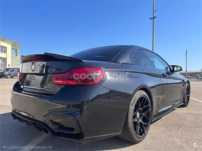 Usado BMW M4 Cabriolet Competition Edition 431 CV (317 kW) 2017 Negro Descapotable
