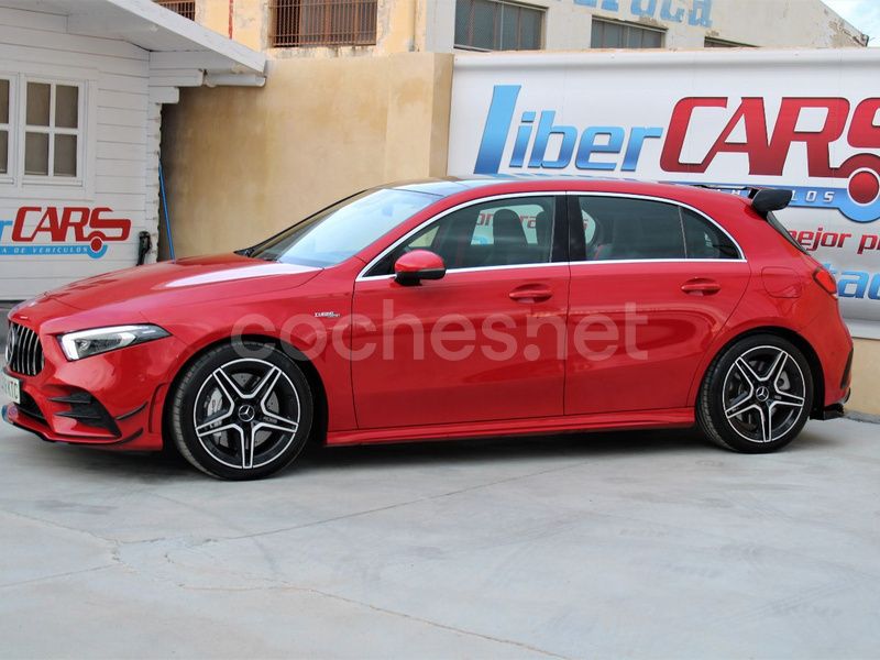Usado Mercedes A35 AMG 306 CV (225 kW) 2019 Rojo Berlina