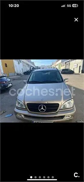 Usado Mercedes ML270 163 CV (119 kW) 2002 Beige SUV