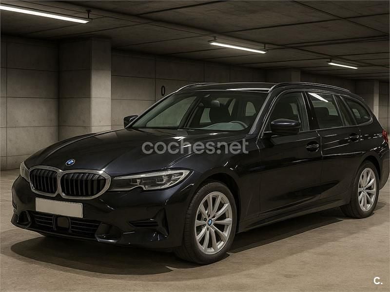 Negro Usado 2021 BMW 318 Familiar | 24.990 € (Buen precio) - Imagen 1/4