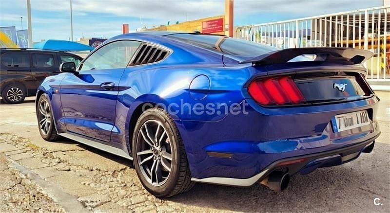 Azul Usado 2015 Ford Mustang Fastback Coupe | 28.500 € (Precio justo) - Imagen 1/4