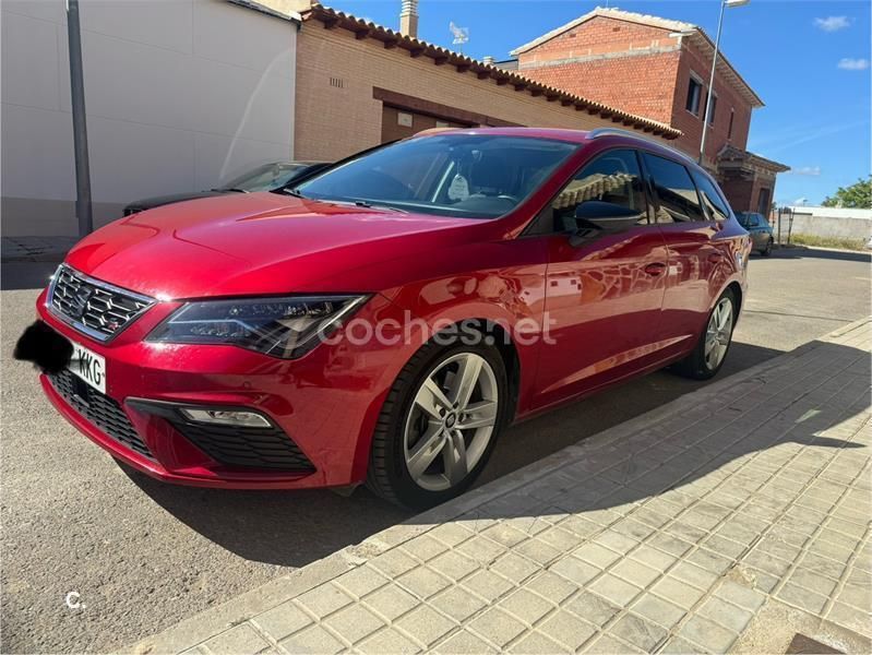 Rojo Usado 2018 Seat Leon ST FR Familiar | 17.000 € (Un poco caro) - Imagen 1/4