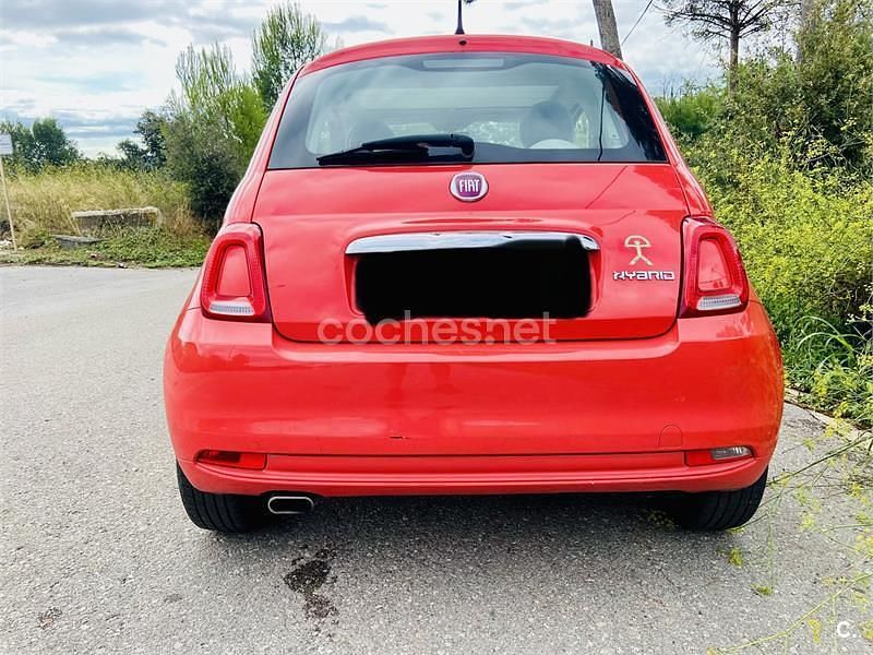 Rojo Usado 2020 Fiat 500 Dolcevita Berlina | 9999 € (Buen precio) - Imagen 1/2