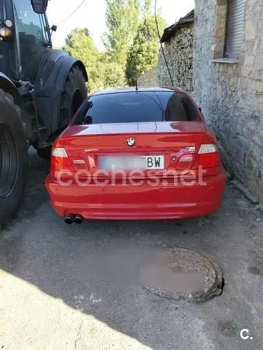 Usado BMW 325 Sport Line 192 CV (141 kW) 2003 Rojo Coupe