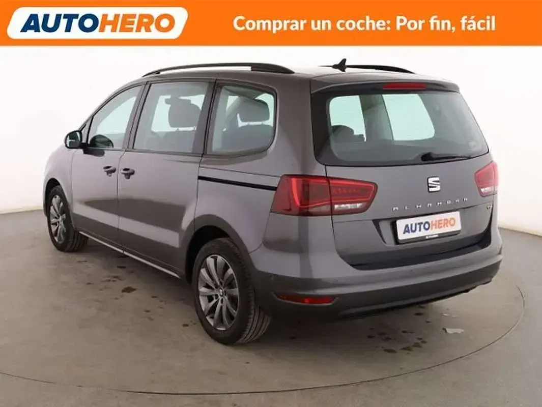 Usado Seat Alhambra Style Plus 150 CV (110 kW) 2016 Gris Monovolumen
