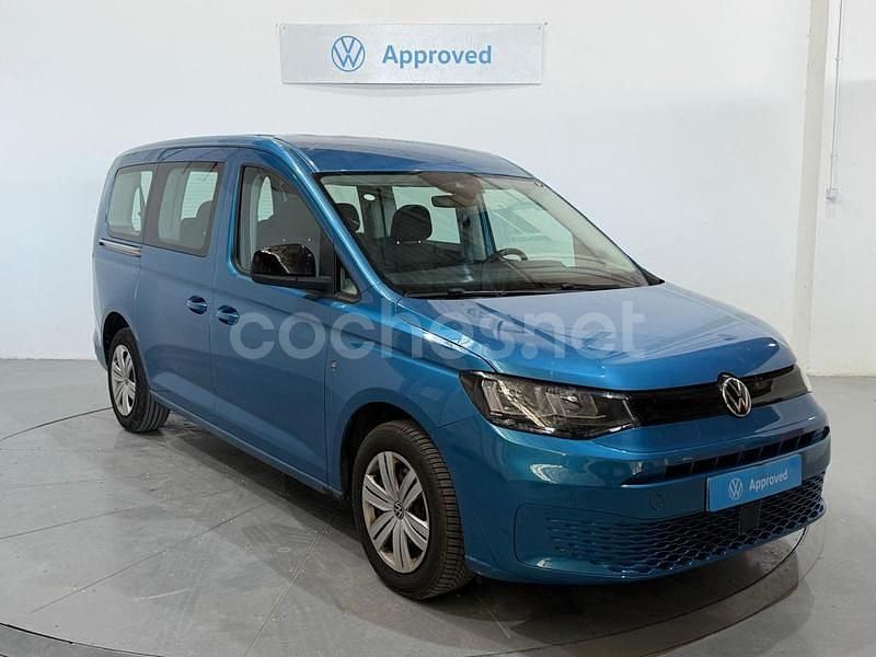 Azul Usado 2024 VW Caddy Maxi Monovolumen | 27.900 € (Caro) - Imagen 1/4