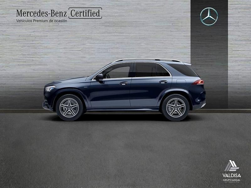 Usado Mercedes GLE350 AMG line 320 CV (235 kW) 2021 Azul