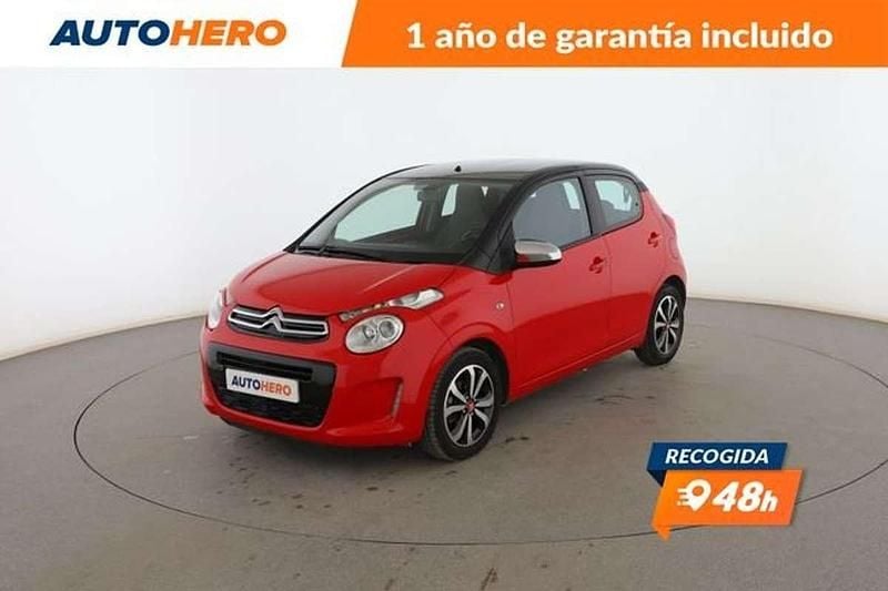 Usado Citroën C1 PureTech 83 CV (61 kW) 2018 Rojo Utilitario