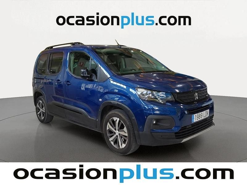 Usado Peugeot Rifter GT-line 131 CV (96 kW) 2019 Azul Monovolumen