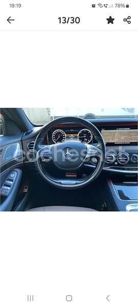 Usado Mercedes S350 258 CV (189 kW) 2014 Negro Berlina