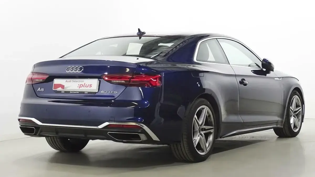 Usado Audi A5 S-Line 190 CV (139 kW) 2020 Azul Coupe