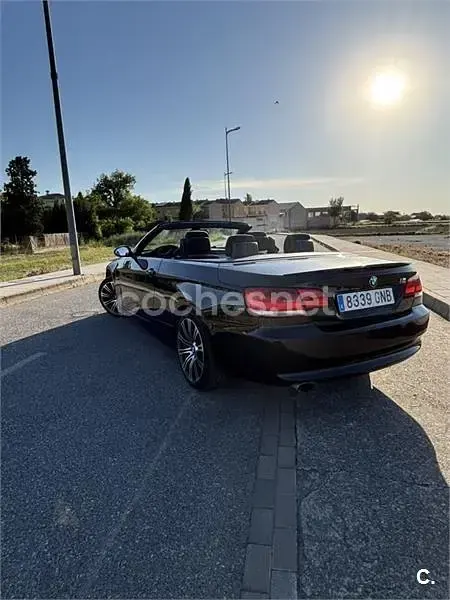 Usado BMW 320 Cabriolet 170 CV (125 kW) 2009 Negro Descapotable