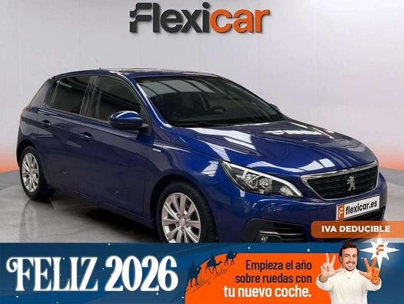 Azul Usado 2020 Peugeot 308 SW Allure Familiar | 9490 € (Super precio) - Imagen 1/4