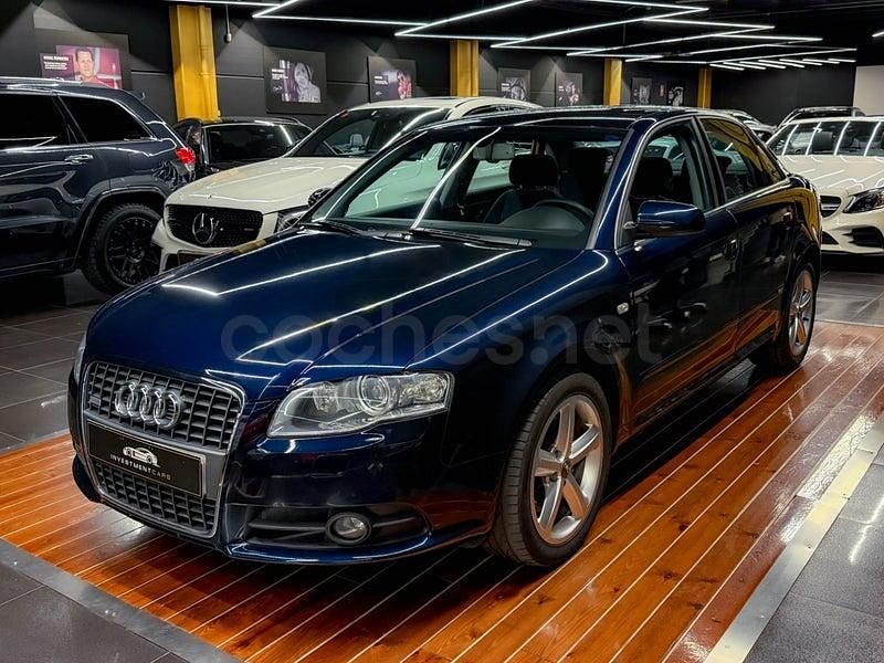Usado Audi A4 S-Line 170 CV (125 kW) 2007 Azul Berlina