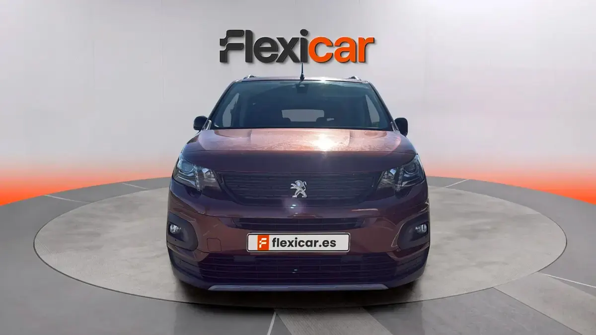 Usado Peugeot Rifter GT-line 131 CV (96 kW) 2019 Naranja Monovolumen