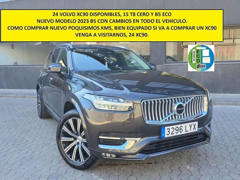 Plateado Usado 2023 Volvo XC90 Inscription SUV | 53.995 € (Precio justo) - Imagen 1/4